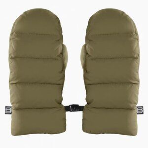 Aritzia The Super Puff Mitten - Army Green - Size S/M (NWT)